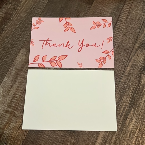 3 SETS LEFT🍂25 Thank you cards Premium Cardstock - 4 x 6 inch - Picture 4 of 4